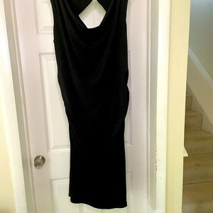 Lane Bryant black spanx sleeveless dress